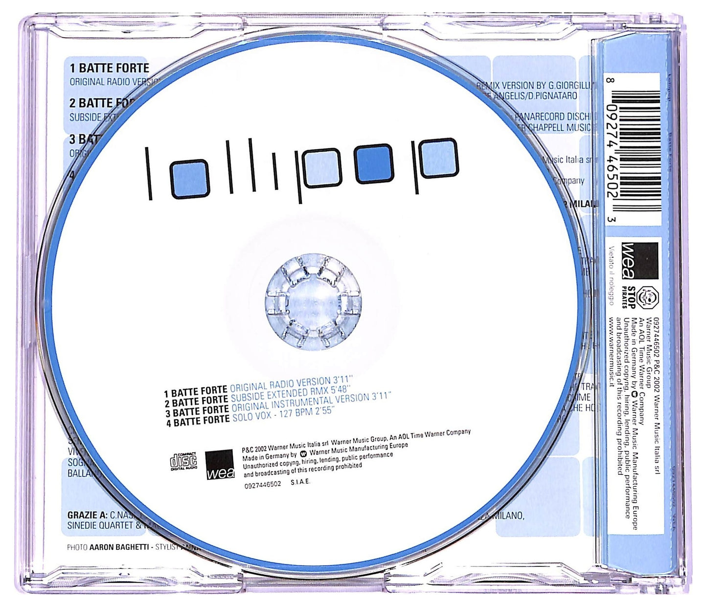 EBOND Lollipop - Batte Forte CD CD071164