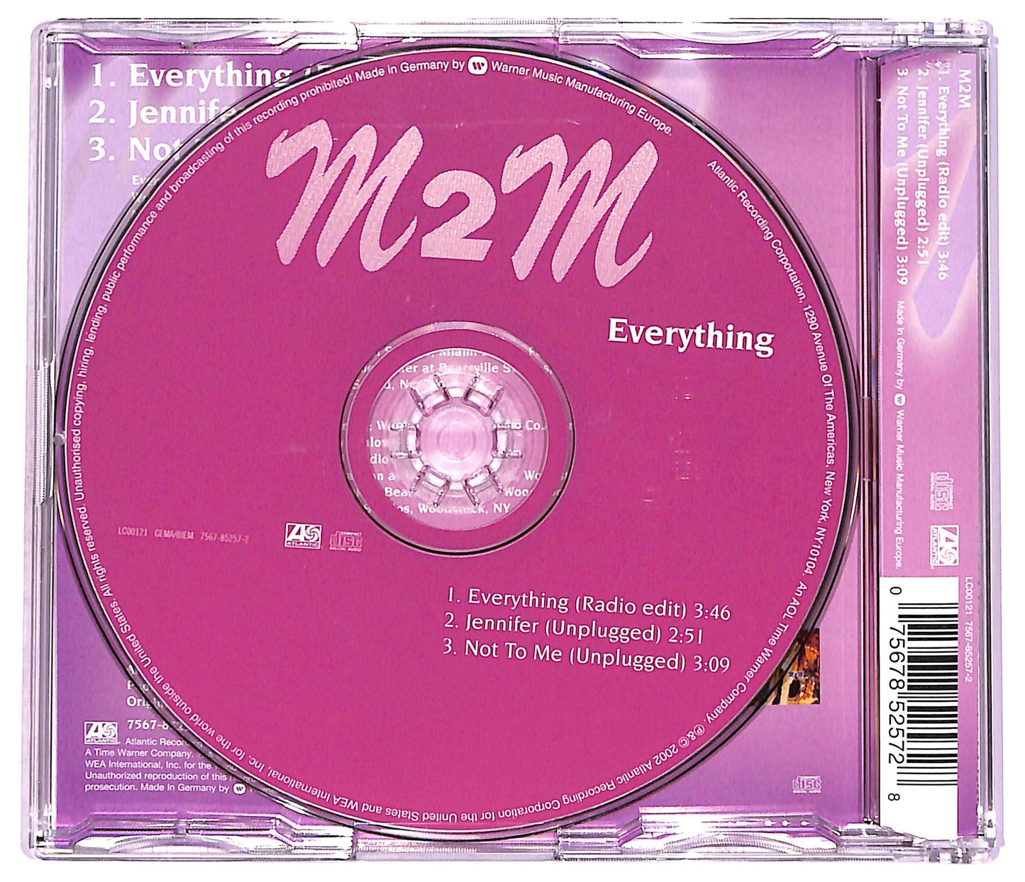 EBOND M2M - Everything CD CD071202