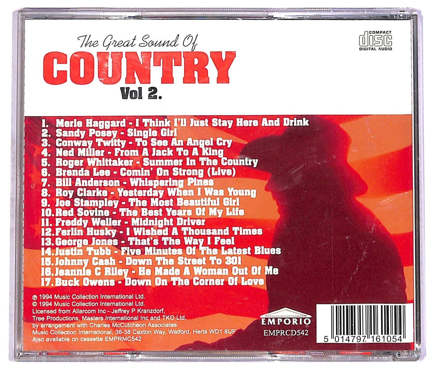 EBOND Various - The Great Sound Of Country Vol.2 CD CD071339