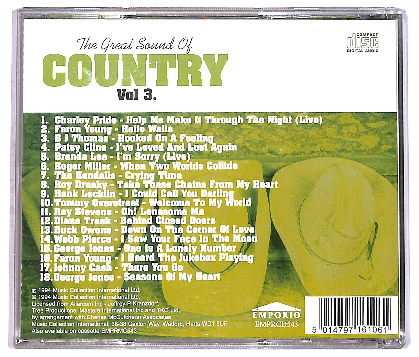 EBOND Various - The Great Sound Of Country Vol.3 CD CD071340