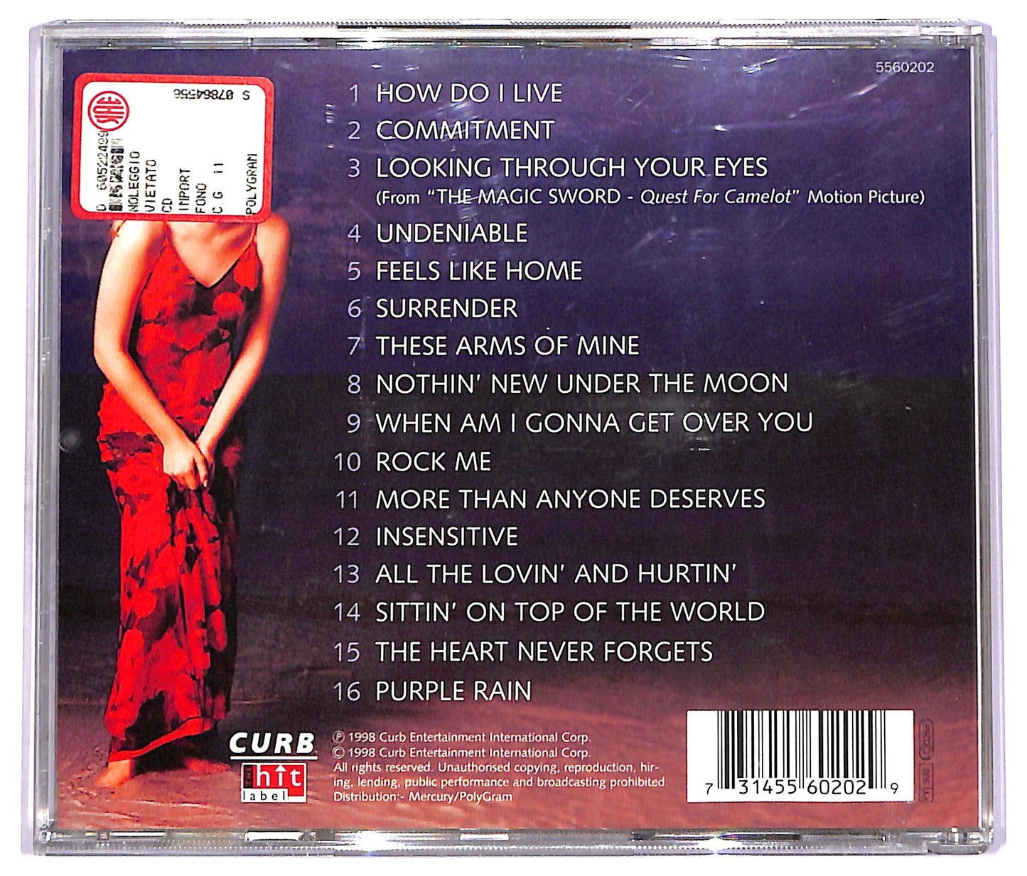 EBOND LeAnn Rimes - Sittin' On Top Of The World CD CD071351