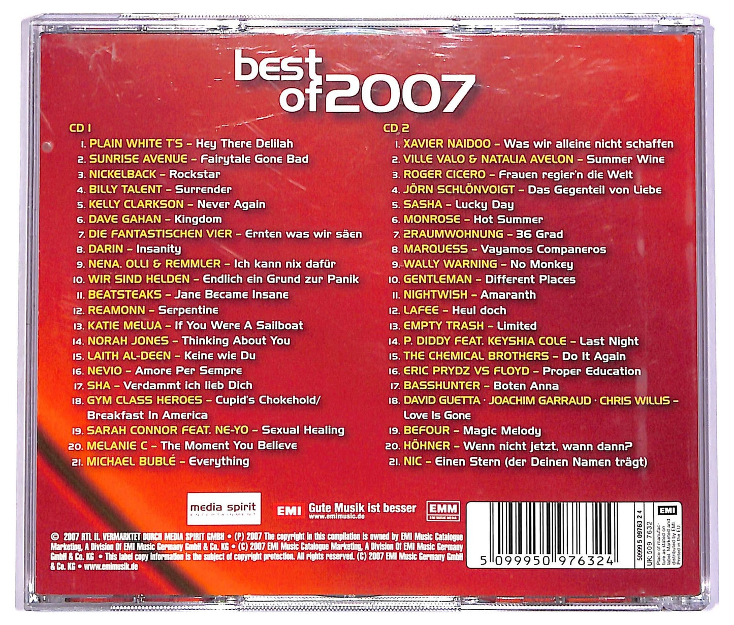 EBOND Various - Best Of 2007 CD CD071363