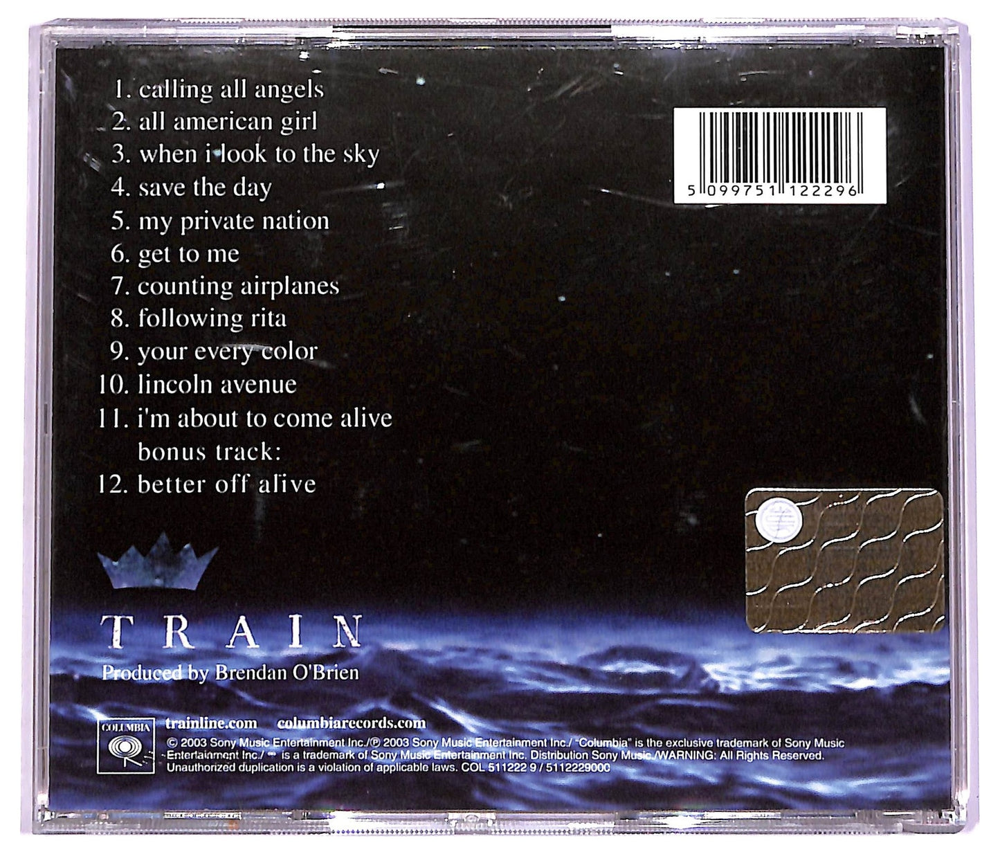EBOND Train - My Private Nation CD CD071406