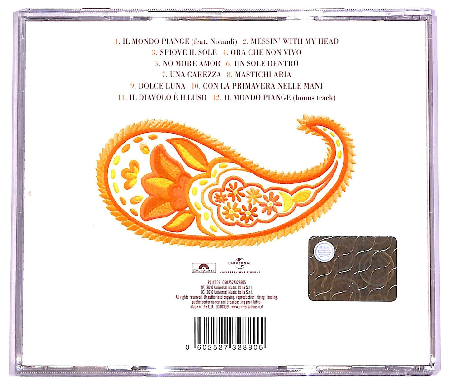 EBOND Irene Fornaciari - Irene Fornaciari CD CD071411