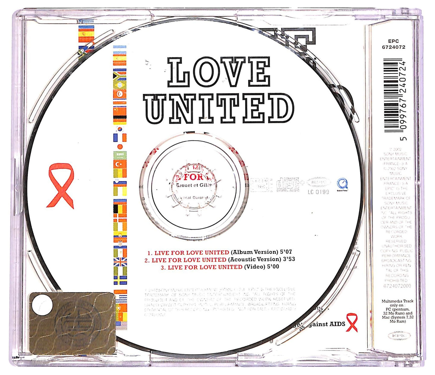 EBOND Love United - Live For Love United CD CD071433