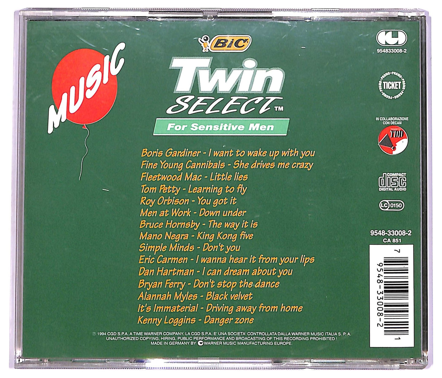 EBOND Various - Music Twin Select CD CD071434