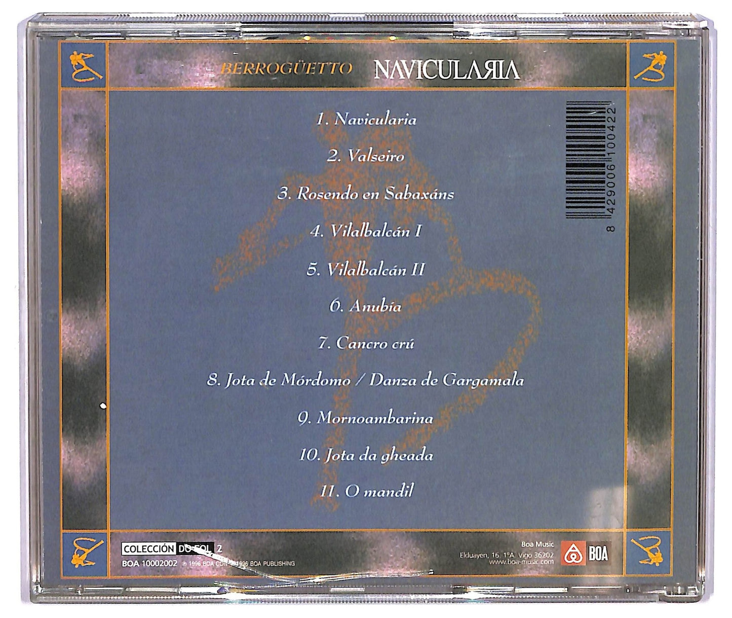EBOND Berroguetto - Navicularia CD CD071505