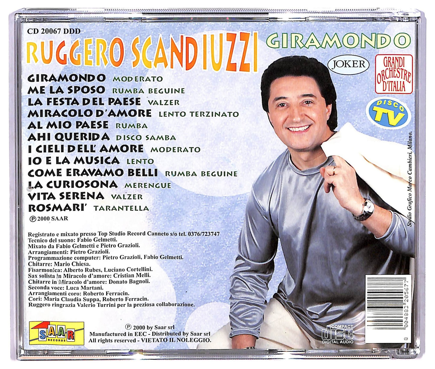 EBOND Ruggero Scandiuzzi - Giramondo CD CD071527