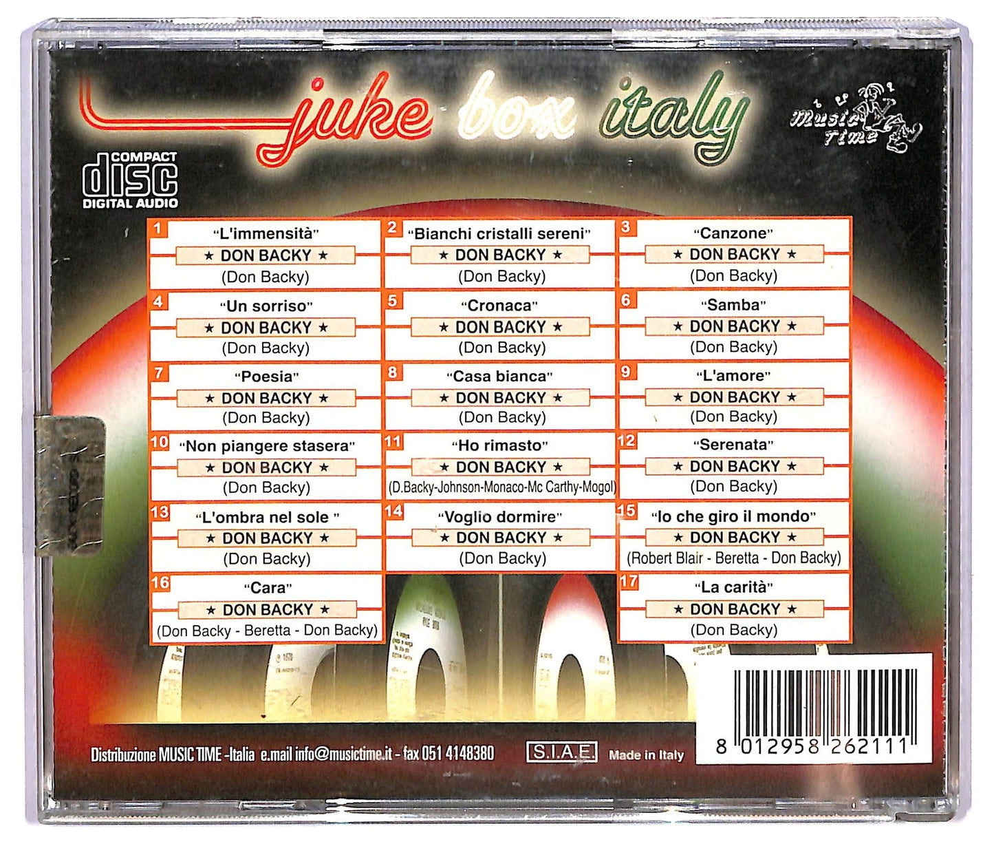 EBOND Don Backy - L'Immensita CD CD071555