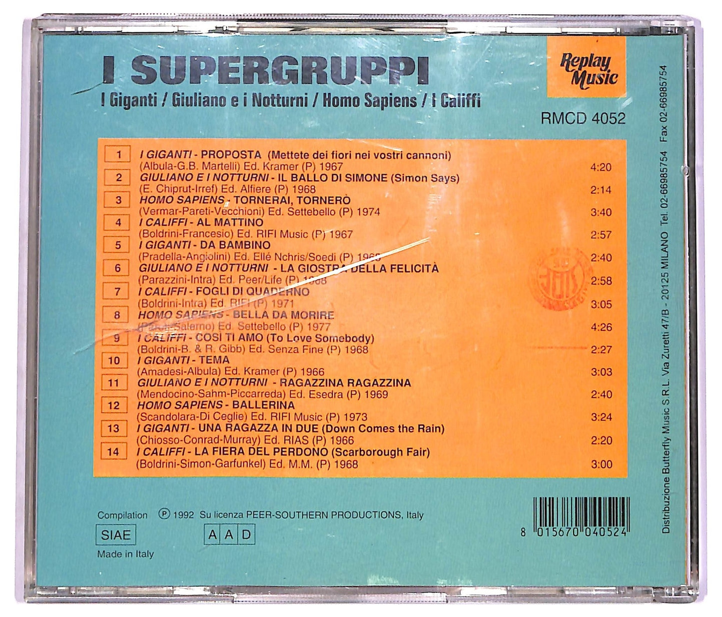 EBOND Various - I Supergruppi CD CD071602