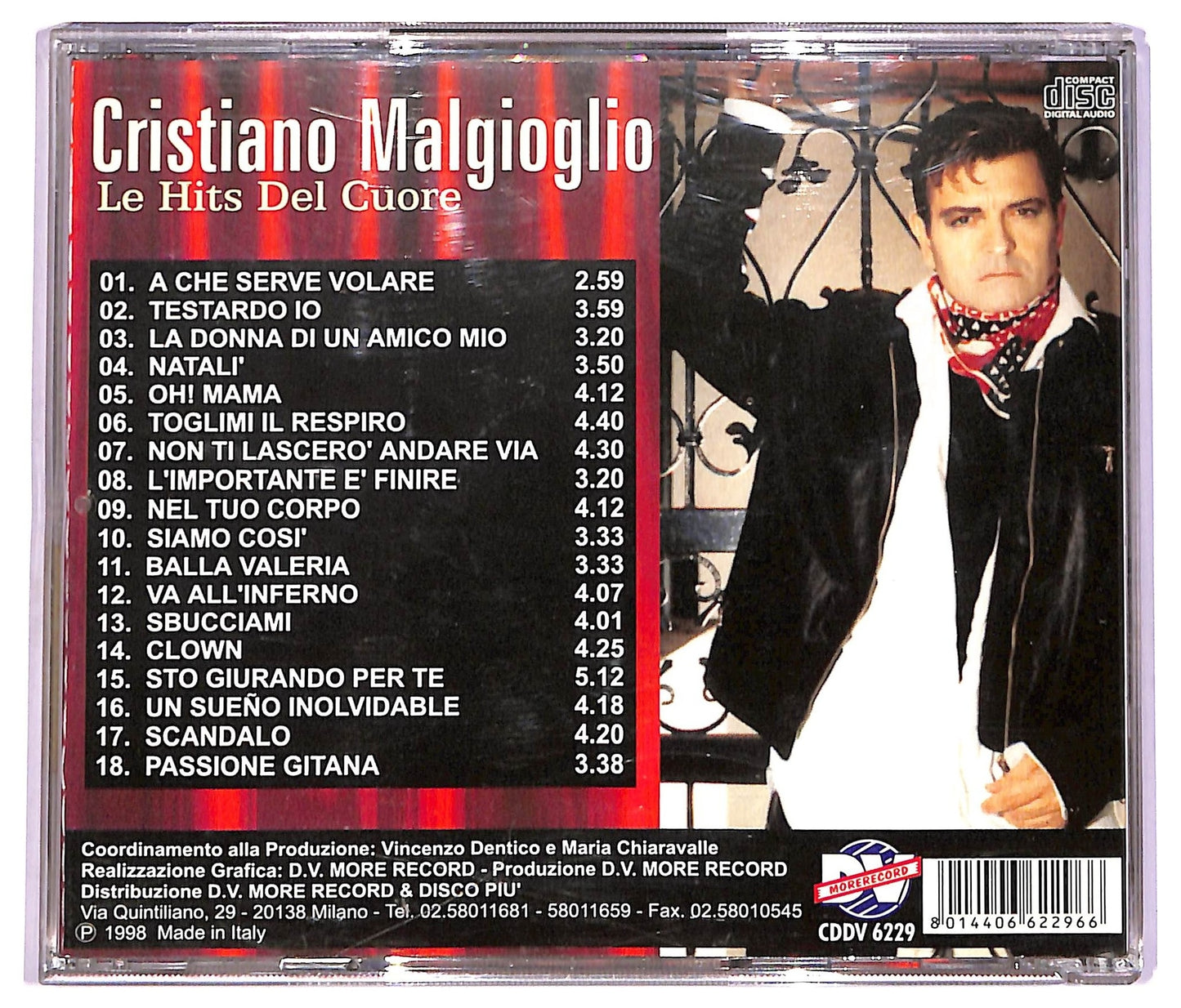 EBOND Cristiano Malgioglio - Le Hits Del Cuore CD CD071617