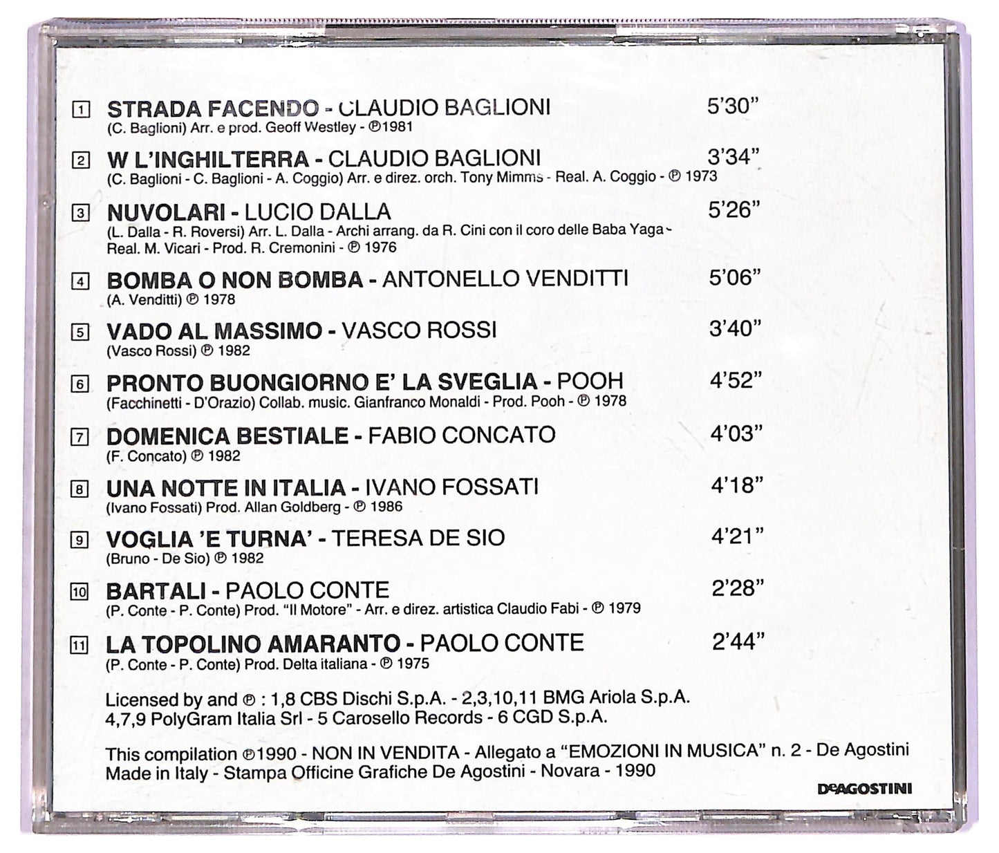 EBOND Various - Viaggio In Italia CD CD071627