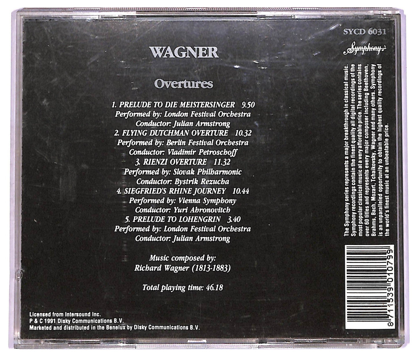 EBOND Wagner - Overtures CD CD071640