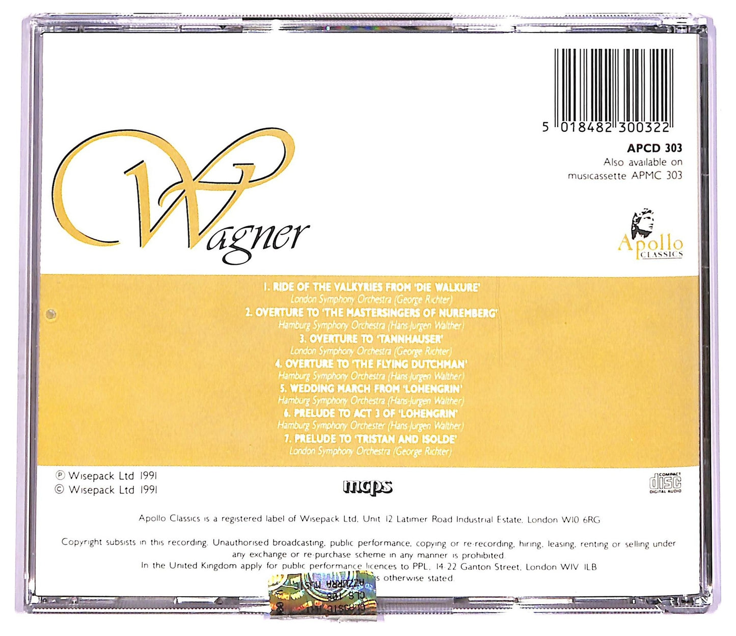 EBOND Wagner - Wagner CD CD071652