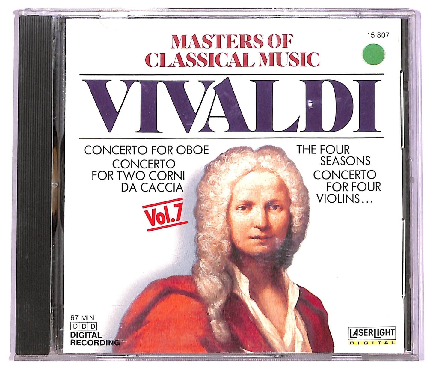 EBOND Vivaldi - Masters Of Classical Music, Vol.7: Vivaldi CD CD071665