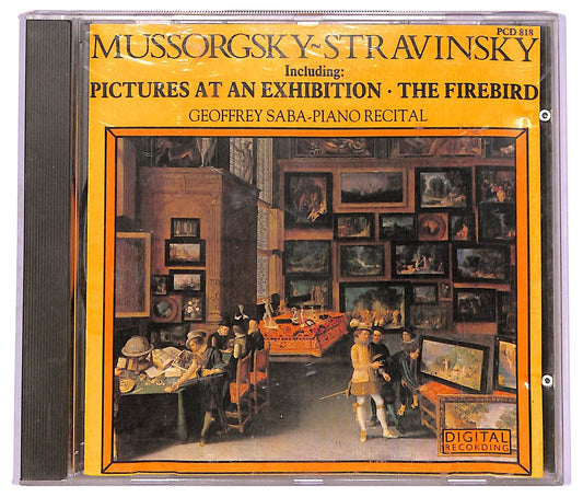 EBOND Mussorgsky - Piano Recital - Pictures At An Exhibition The Firebird CD CD071709