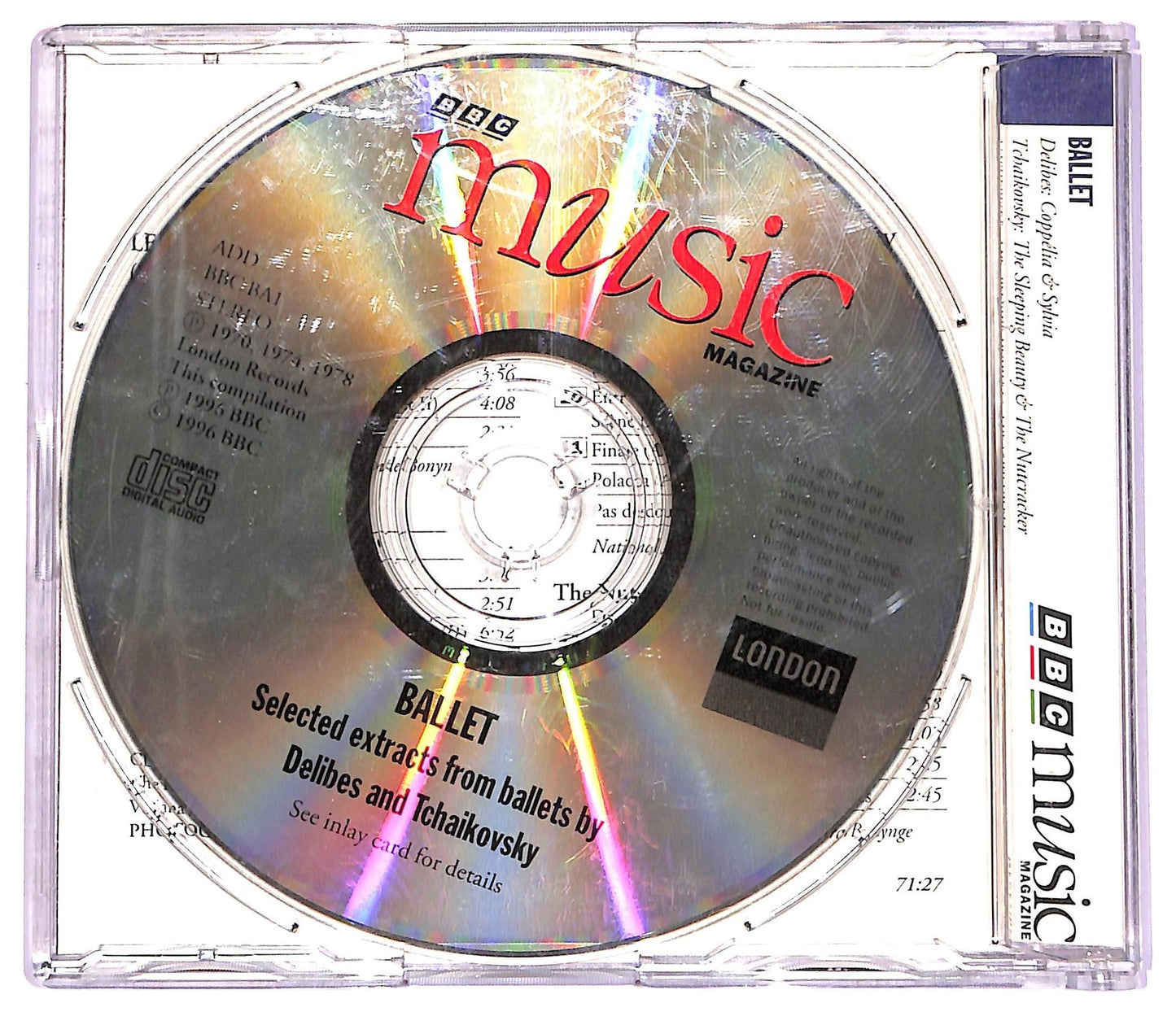 EBOND Richard Bonynge - Selected Extracts From Ballets By Delibes And Tchaikovsky CD CD071719