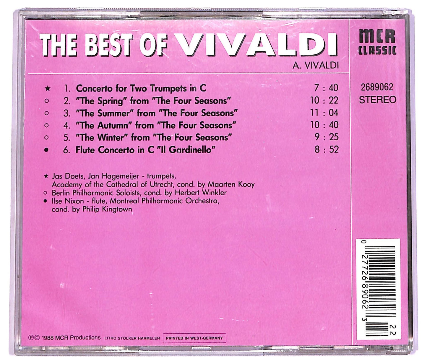 EBOND A. Vivaldi - The Best Of Vivaldi CD CD071725
