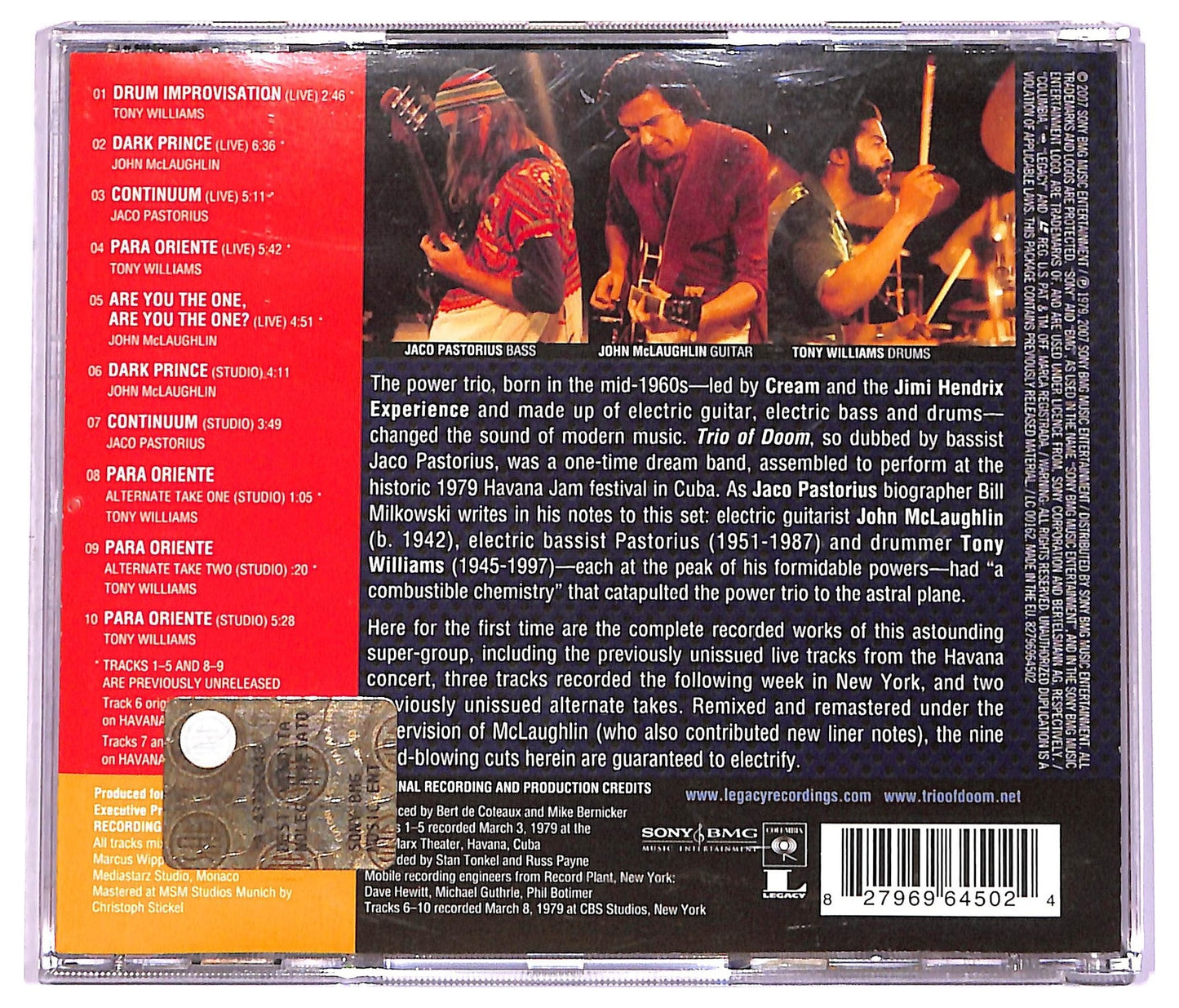 EBOND Trio Of Doom - Trio Of Doom CD CD071732