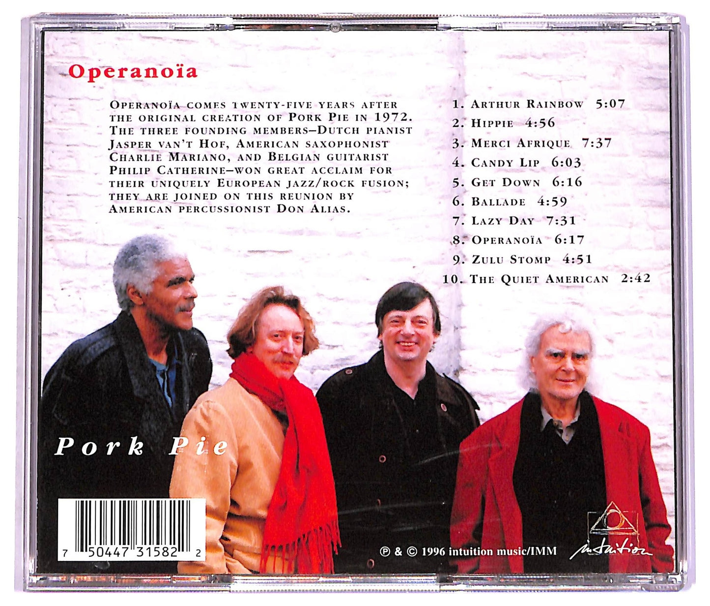EBOND Pork Pie - Operanoia CD CD071733