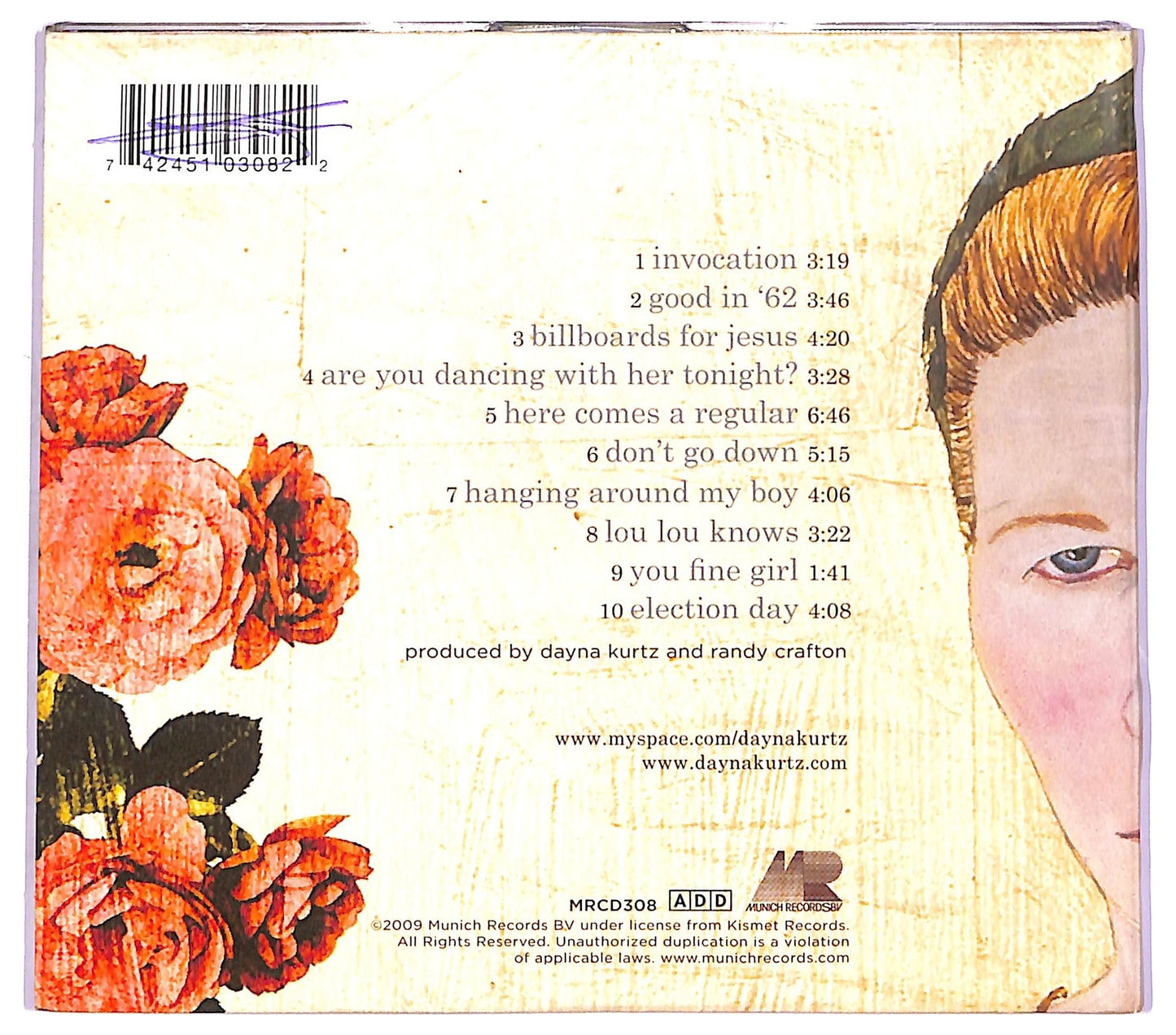 EBOND Dayna Kurtz - American Standard CD CD071755