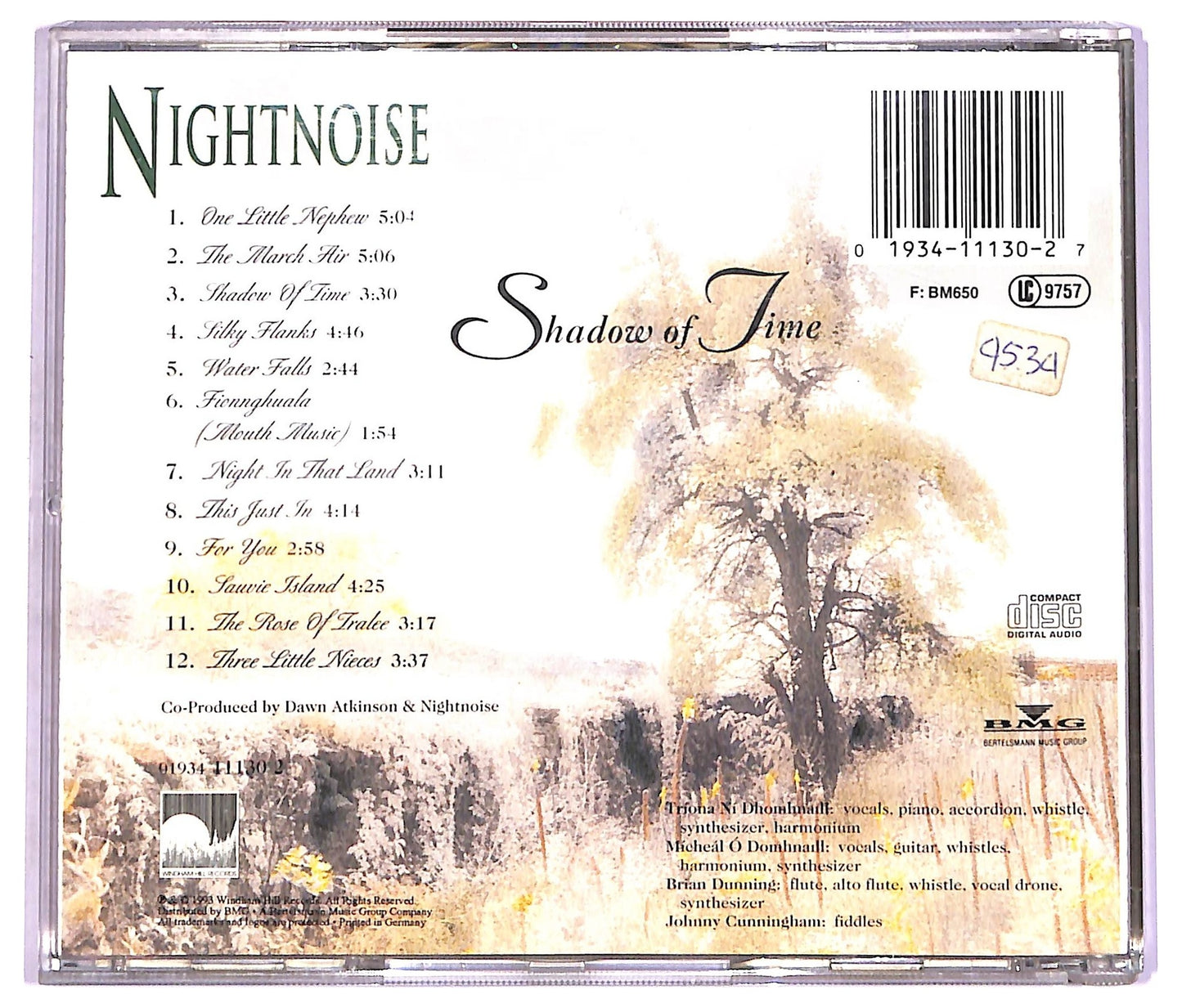 EBOND Nightnoise - Shadow Of Time CD CD071764