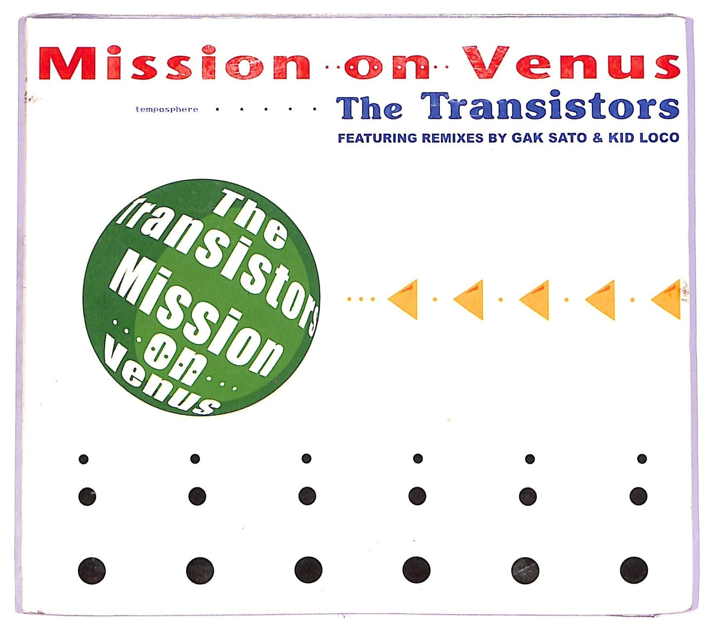 EBOND The Transistors - Mission On Venus (Featuring Remixes By Gak Sato & Kid Loco) CD CD071765