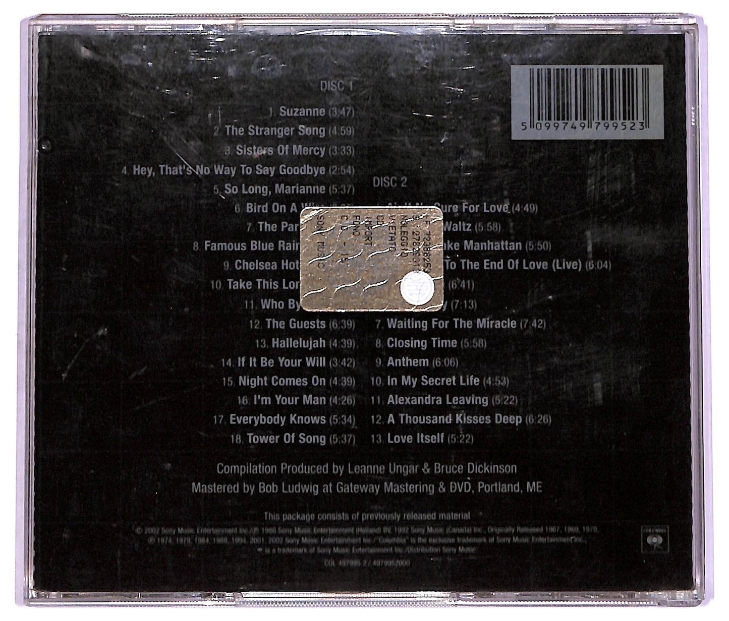 EBOND Leonard Cohen - The Essential Leonard Cohen CD CD071807
