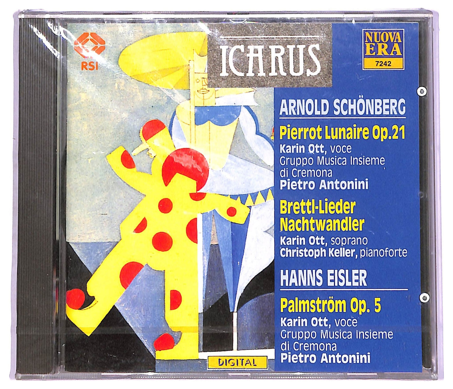 EBOND Arnold Schonberg - Pierrot Lunaire Op.21Brettl-Lieder CD CD071826