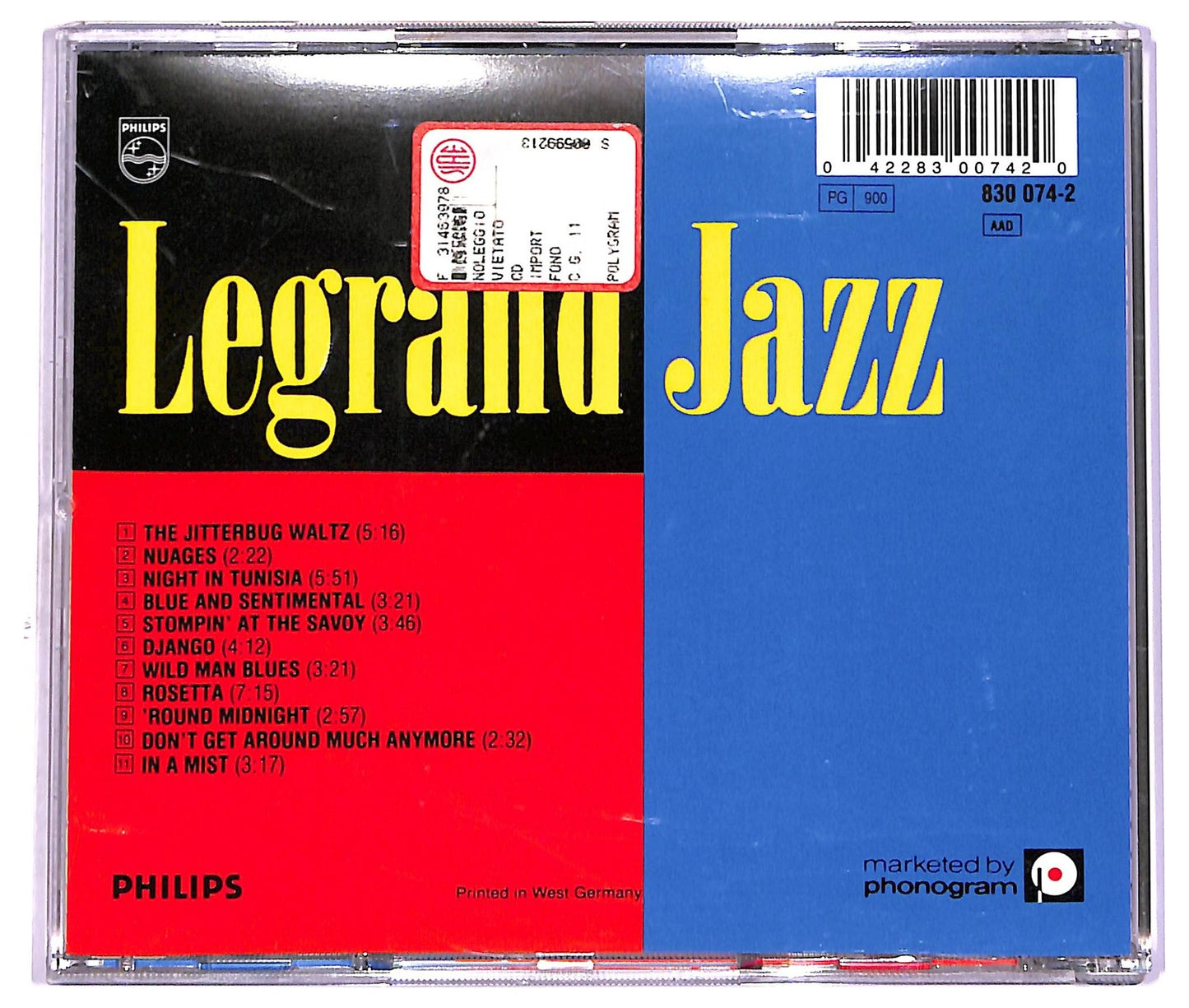 EBOND Michel Legrand - Legrand Jazz CD CD071844
