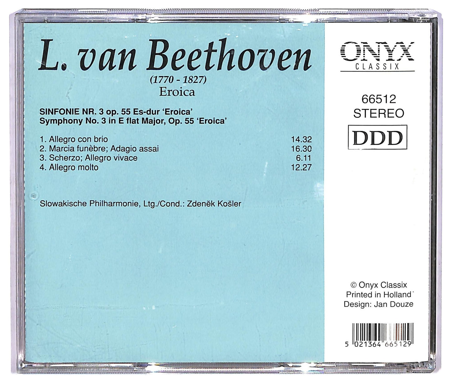 EBOND Beethoven - Eroica CD CD071929