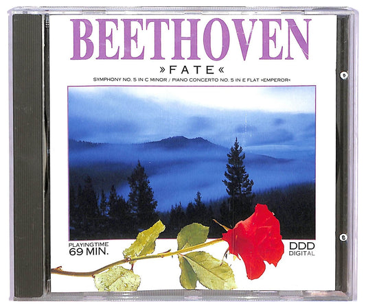 EBOND Beethoven - Fate Symphony No. 5 In C Minor Piano Concerto No. 5 In E Flat Emperor CD CD071930