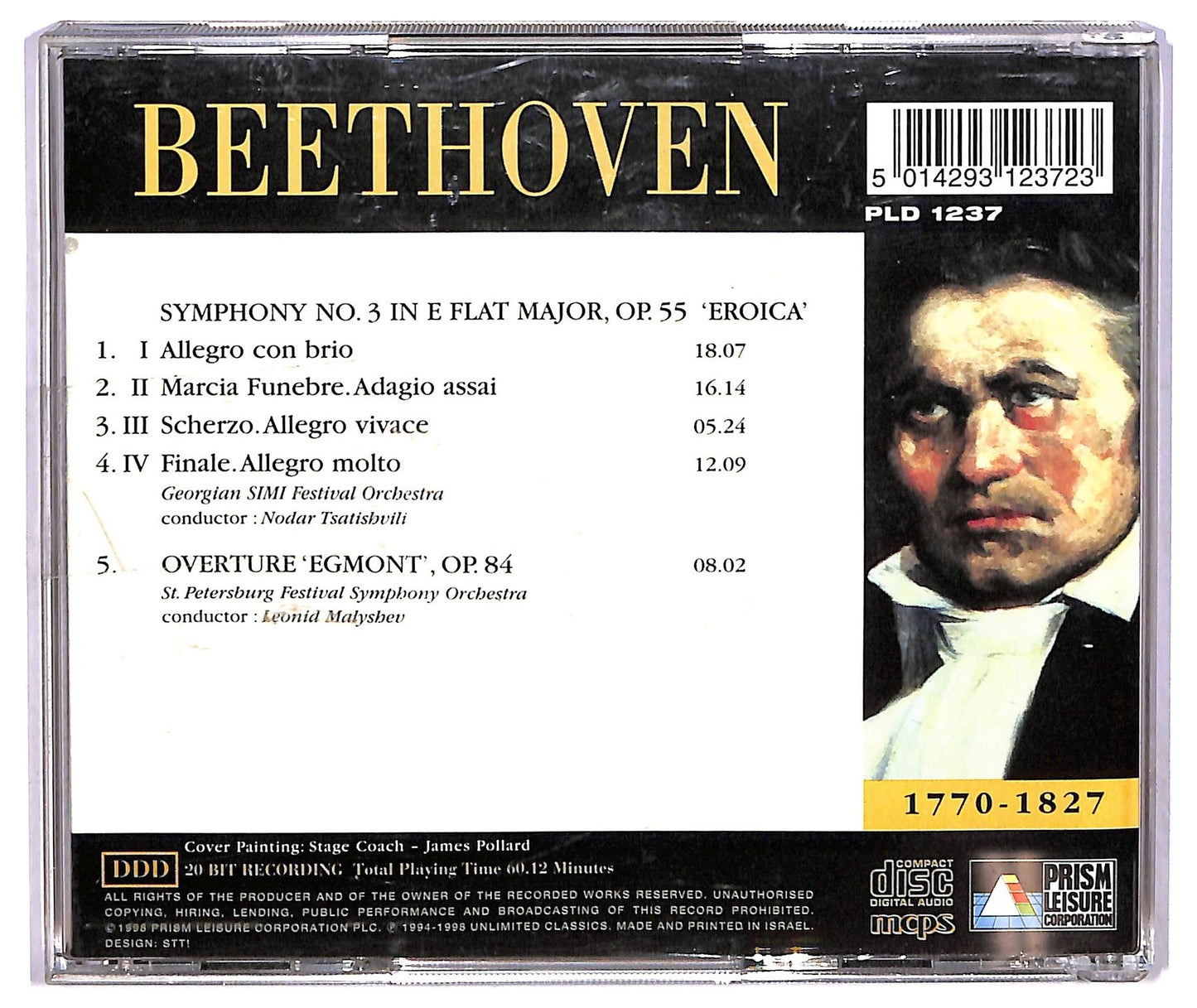 EBOND Beethoven - Symphony No. 3 'Eroica' CD CD071943
