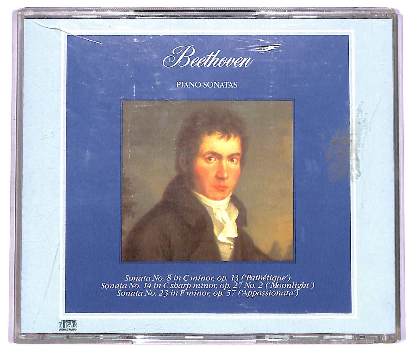EBOND Beethoven– Piano Sonatas Moonlight, Pathetique & Appassionata CD CD072027