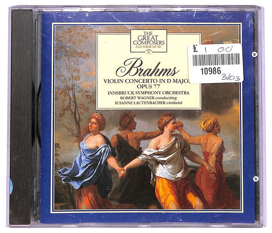 EBOND Brahms - Violin Concerto In D Major Opus 77 CD CD072029