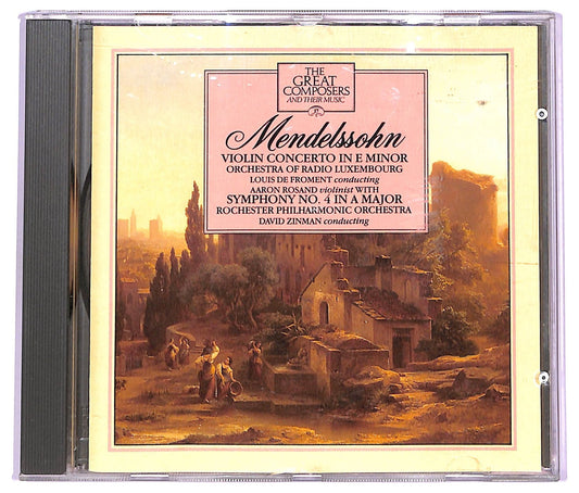 EBOND Mendelssohn - Violin Concerto In E Minor; Symphony No. 4 In A Major CD CD072033