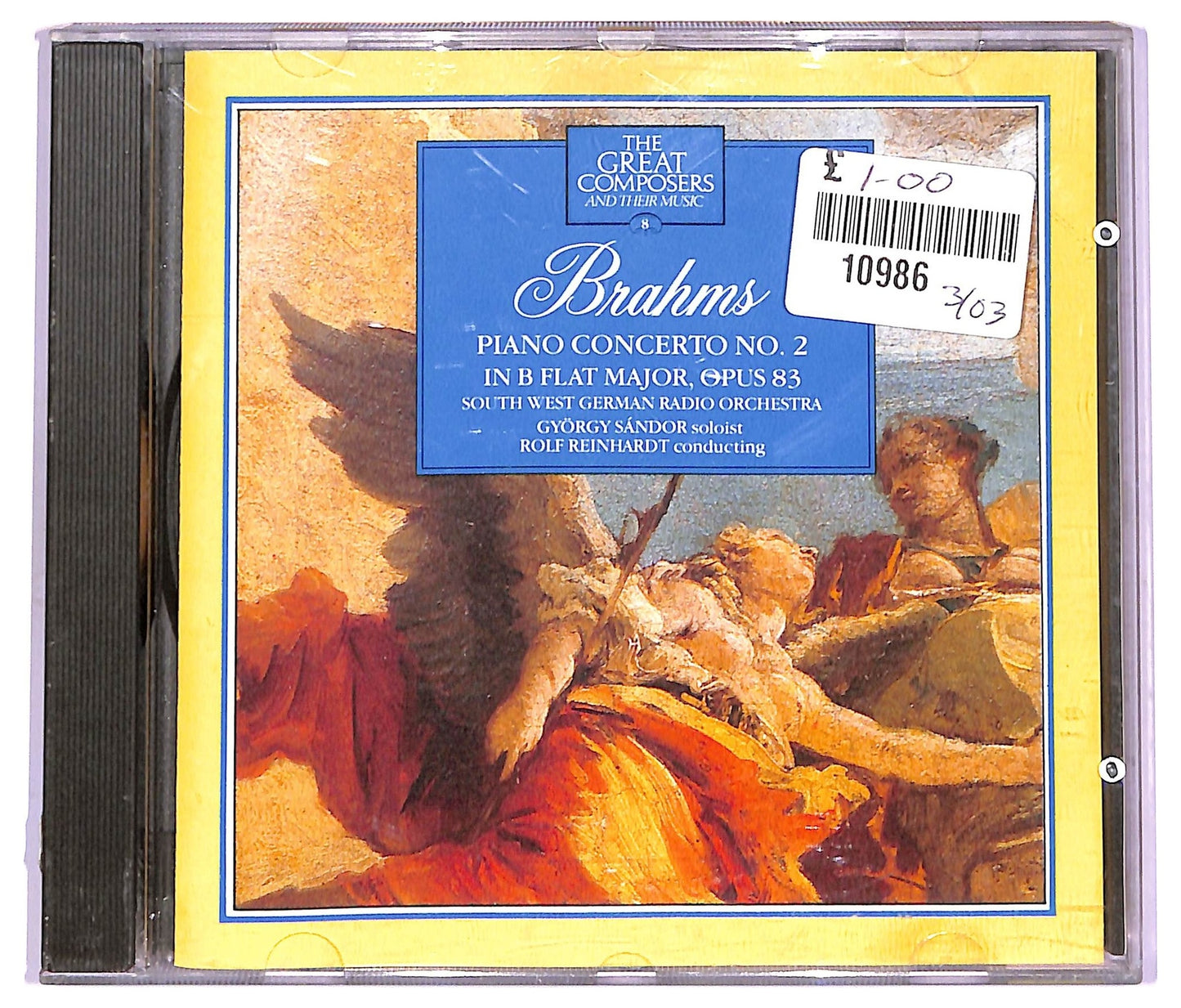 EBOND Brahms - Piano Concerto No.2 In B Flat Major, Opus 83 CD CD072037