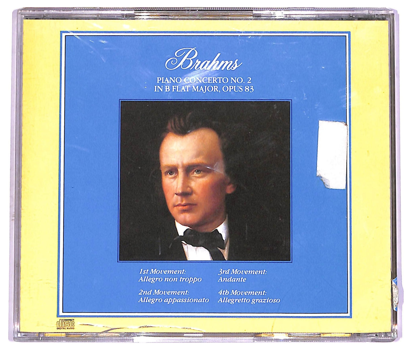 EBOND Brahms - Piano Concerto No.2 In B Flat Major, Opus 83 CD CD072037