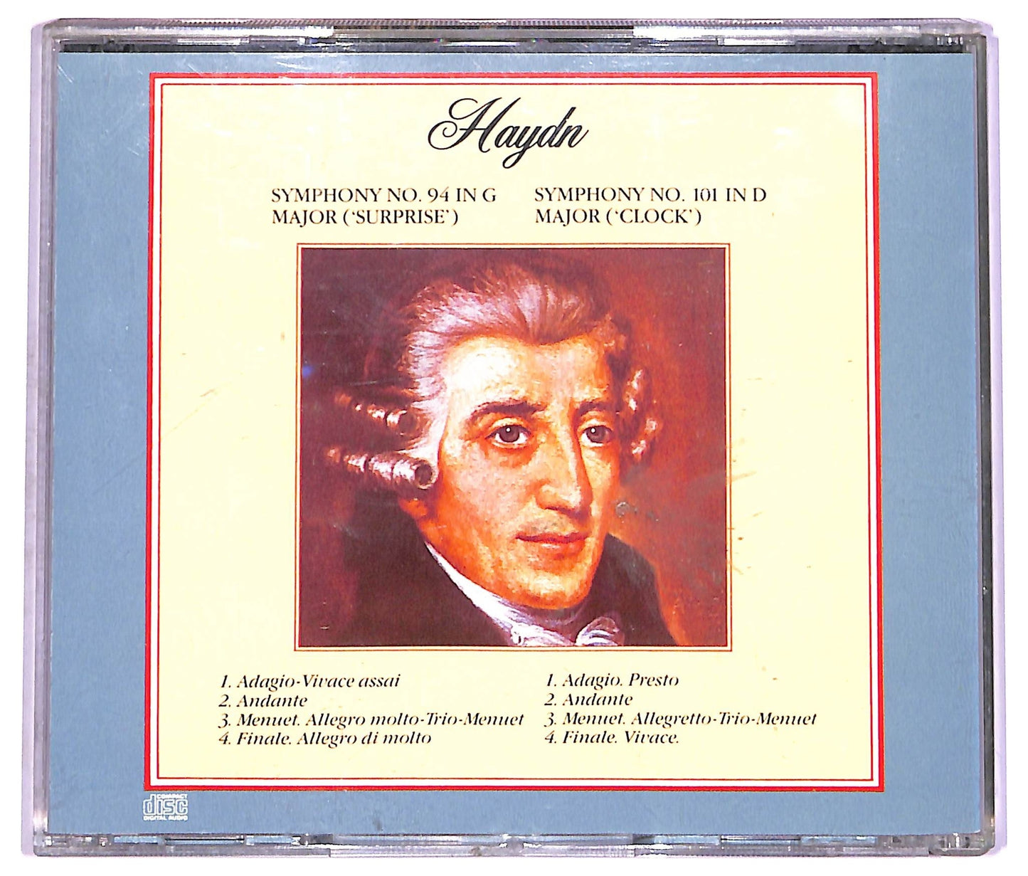EBOND Haydn - Symphony No.94 In G Major CD CD072042