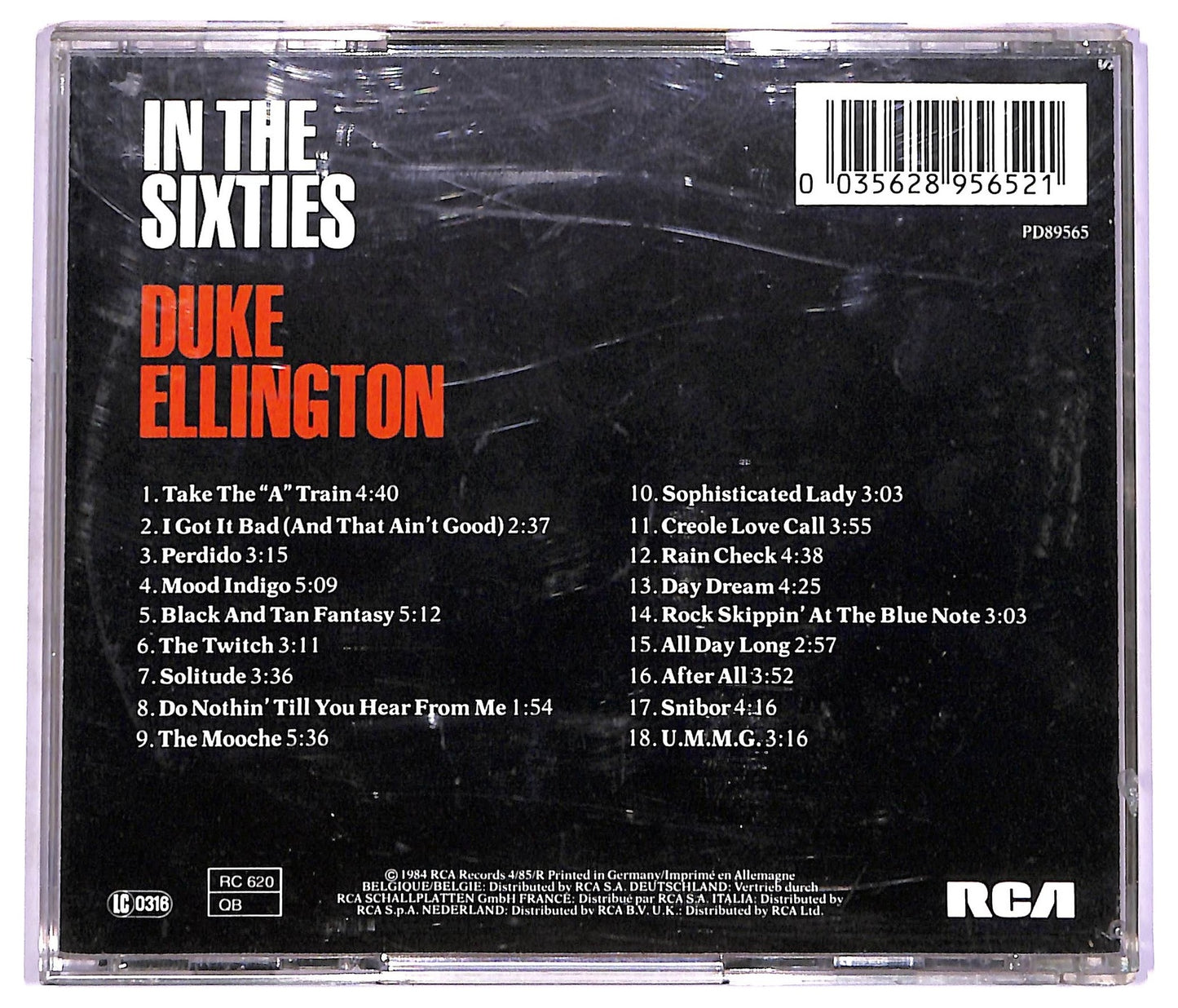 EBOND Duke Ellington - In the Sixties CD CD072047