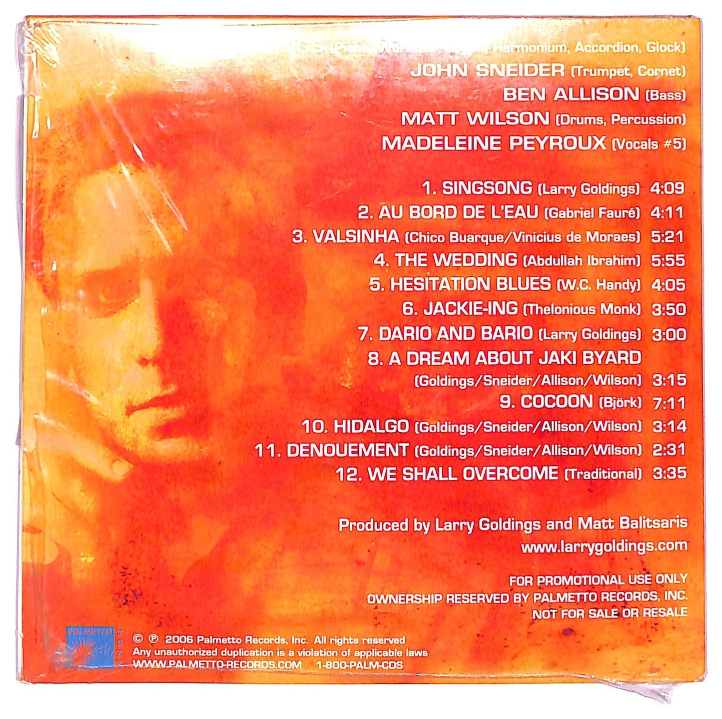 EBOND Larry Goldings - Quartet CD CD072116