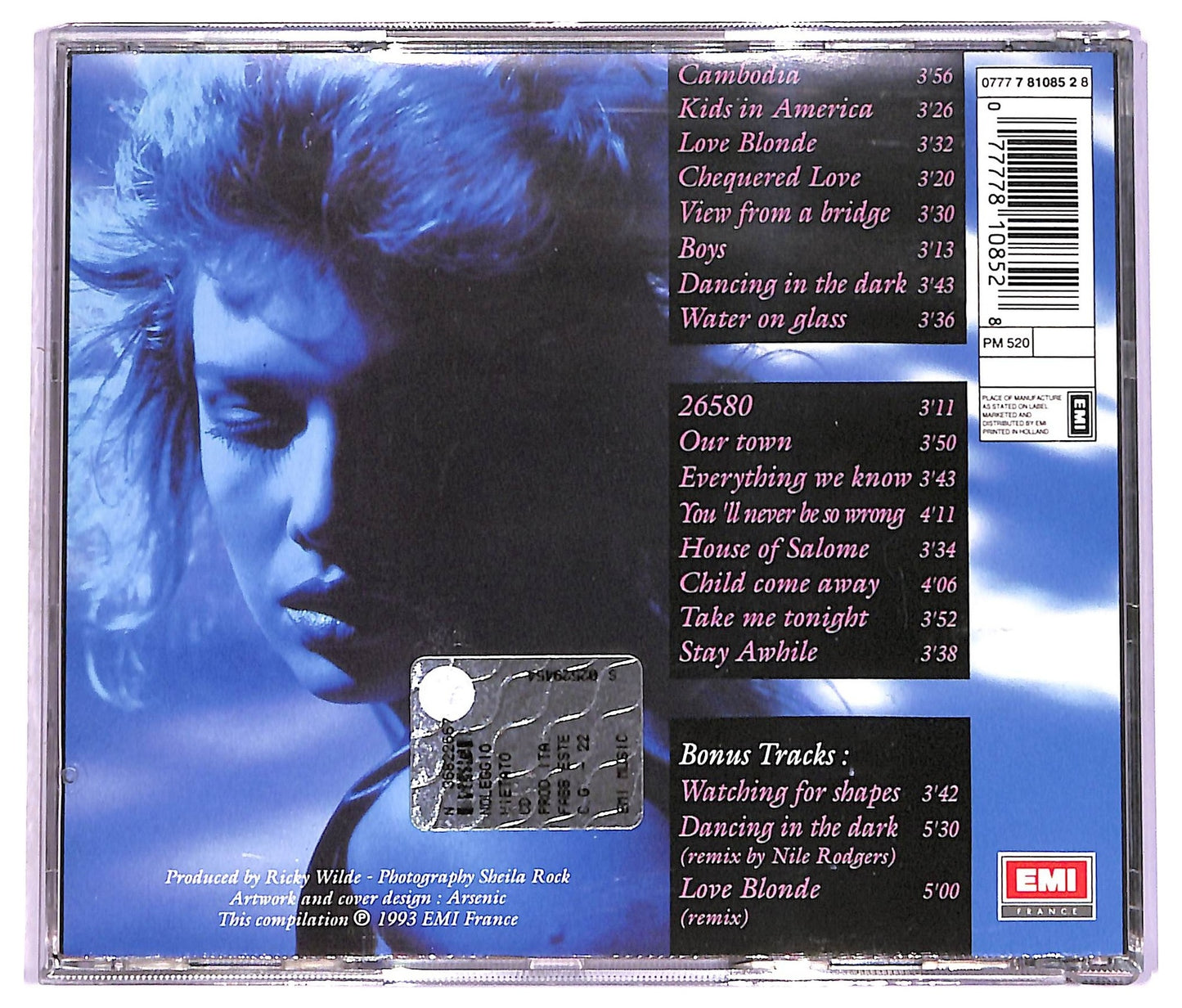 EBOND Kim Wilde - Love Blonde - The Best Of Kim Wilde CD CD072150