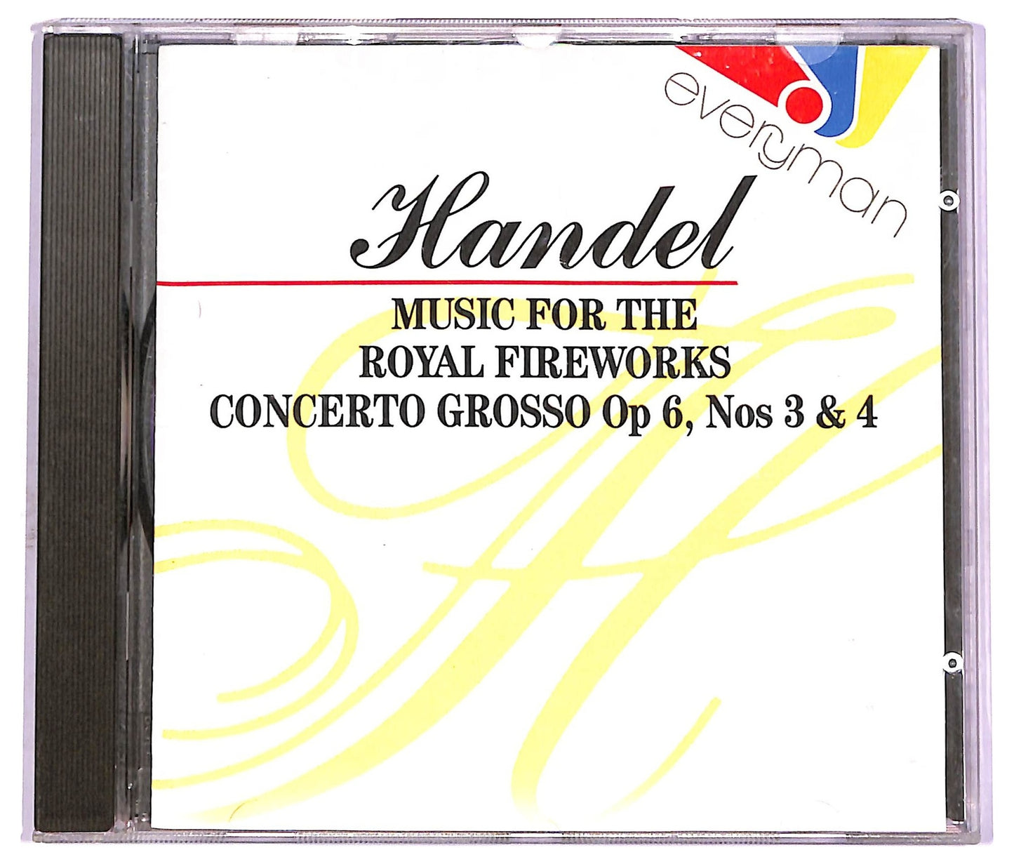 EBOND Handel - Music For The Royal Fireworks - Concerto Grosso Op 6, Nos 3 & 4 CD CD072252