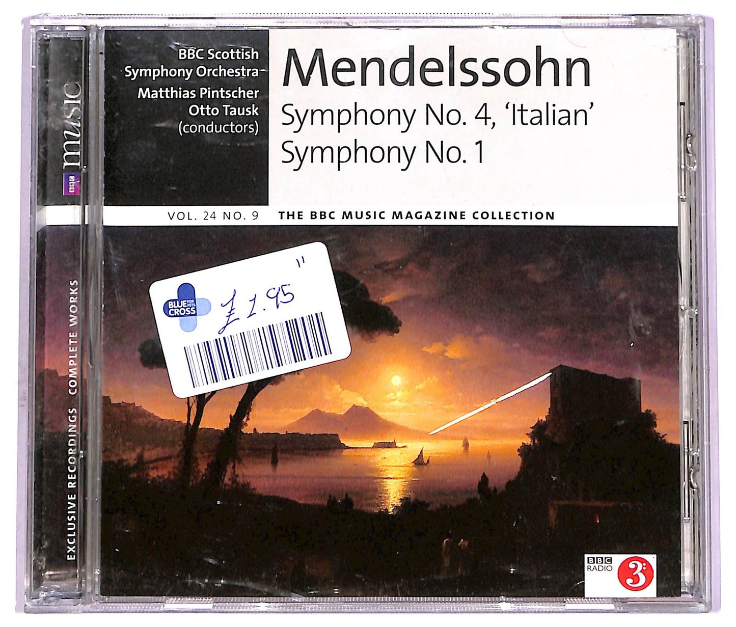EBOND Mendelssohn - Symphony No. 4, 'Italian' Symphony No. 1 CD CD072256