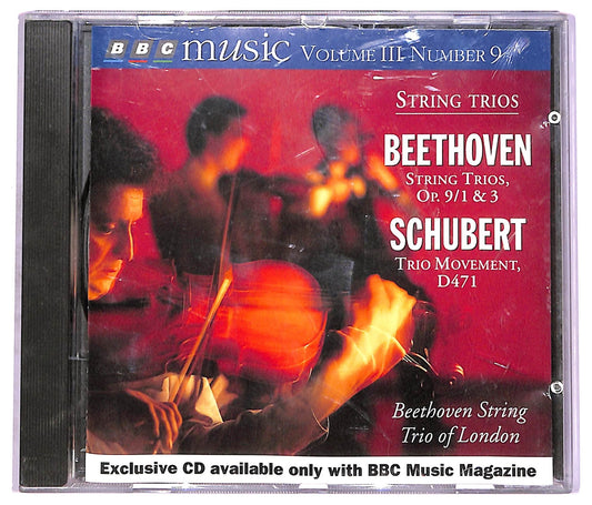 EBOND Beethoven Schubert - String Trios String Trios, Op. 9/1 & 3 Trio Movement, D471 CD CD072261