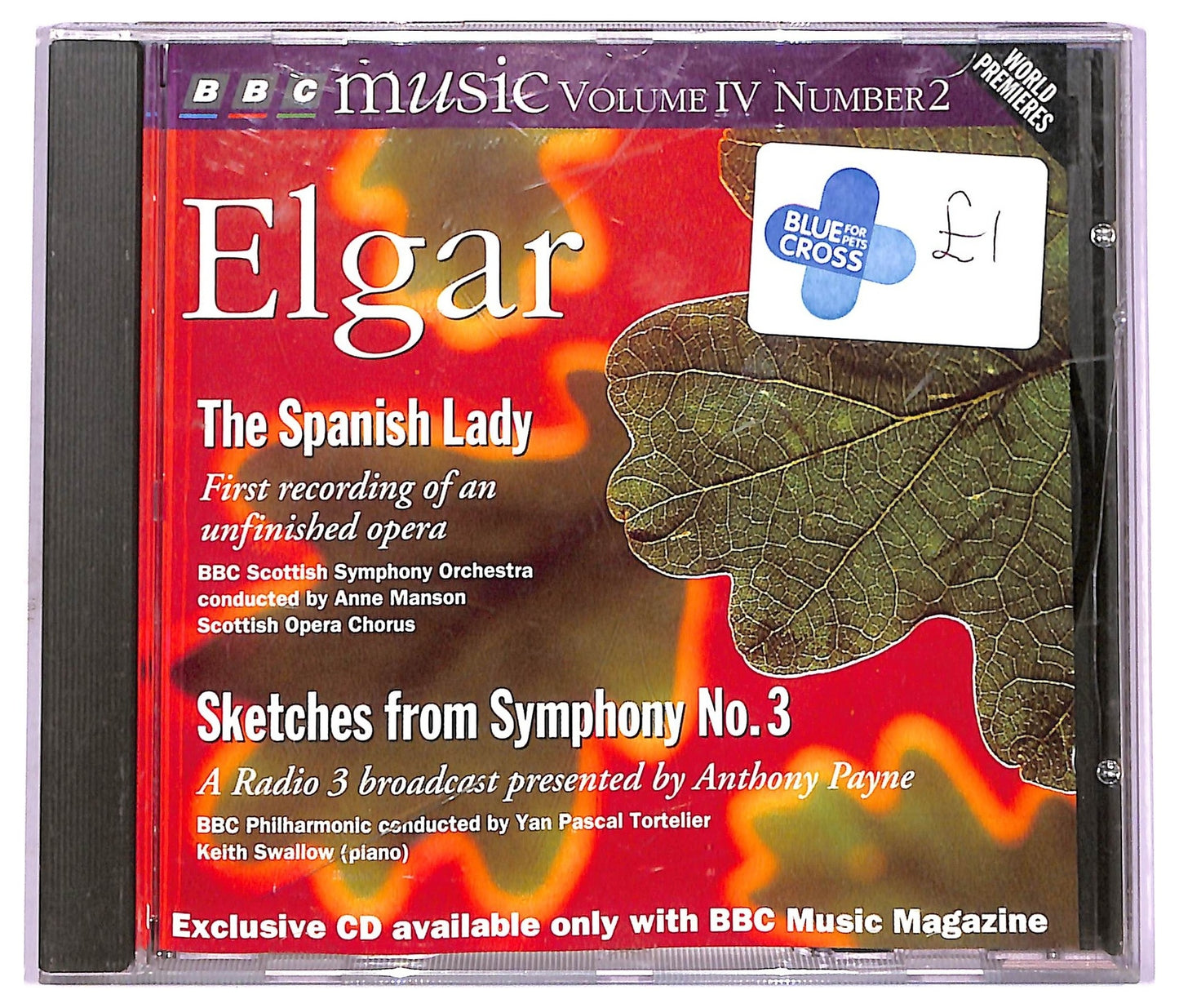 EBOND Elgar - The Spanish Lady And Sketches From Symphony No. 3 CD CD072307