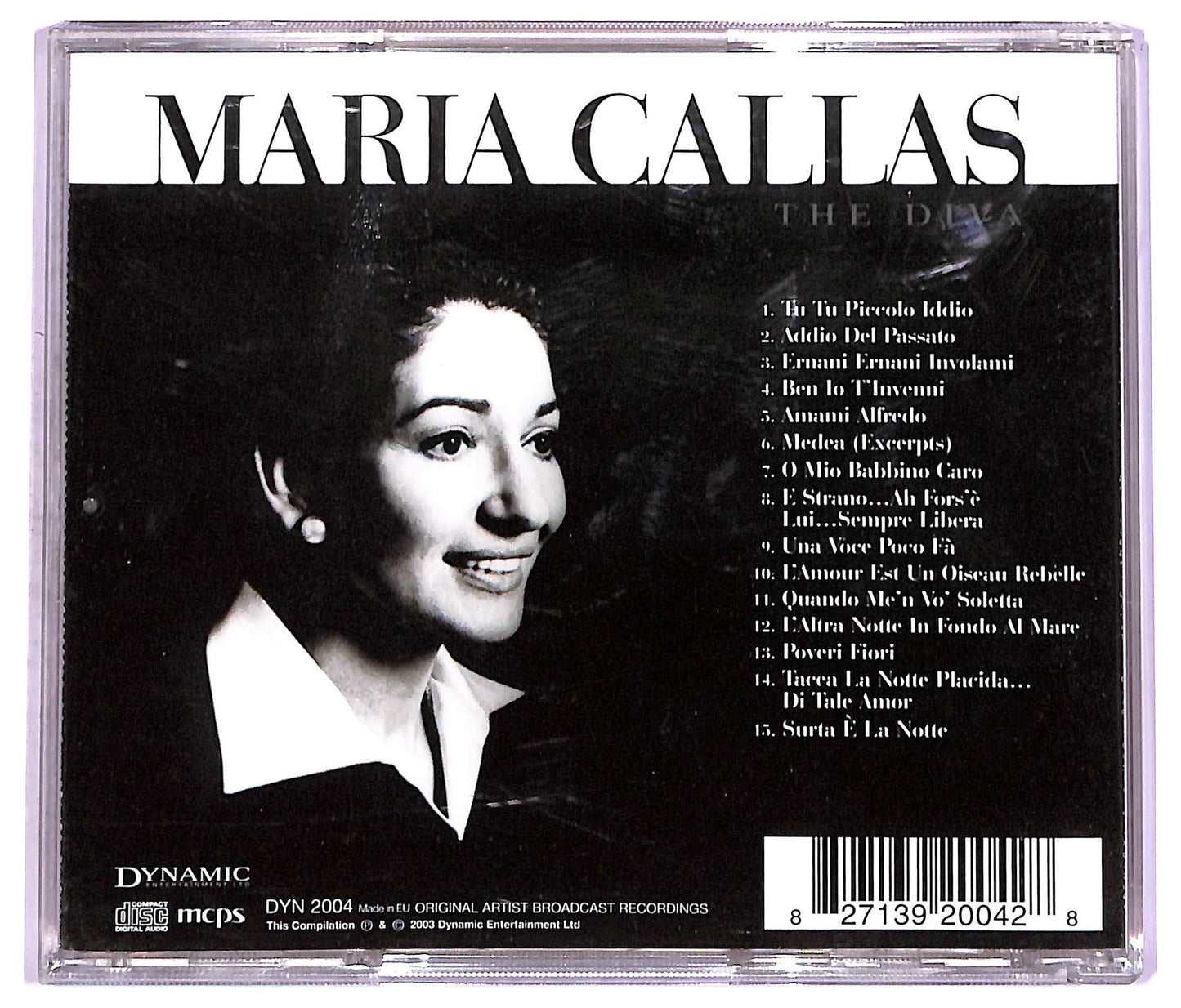 EBOND Maria Callas - The Diva CD CD072312