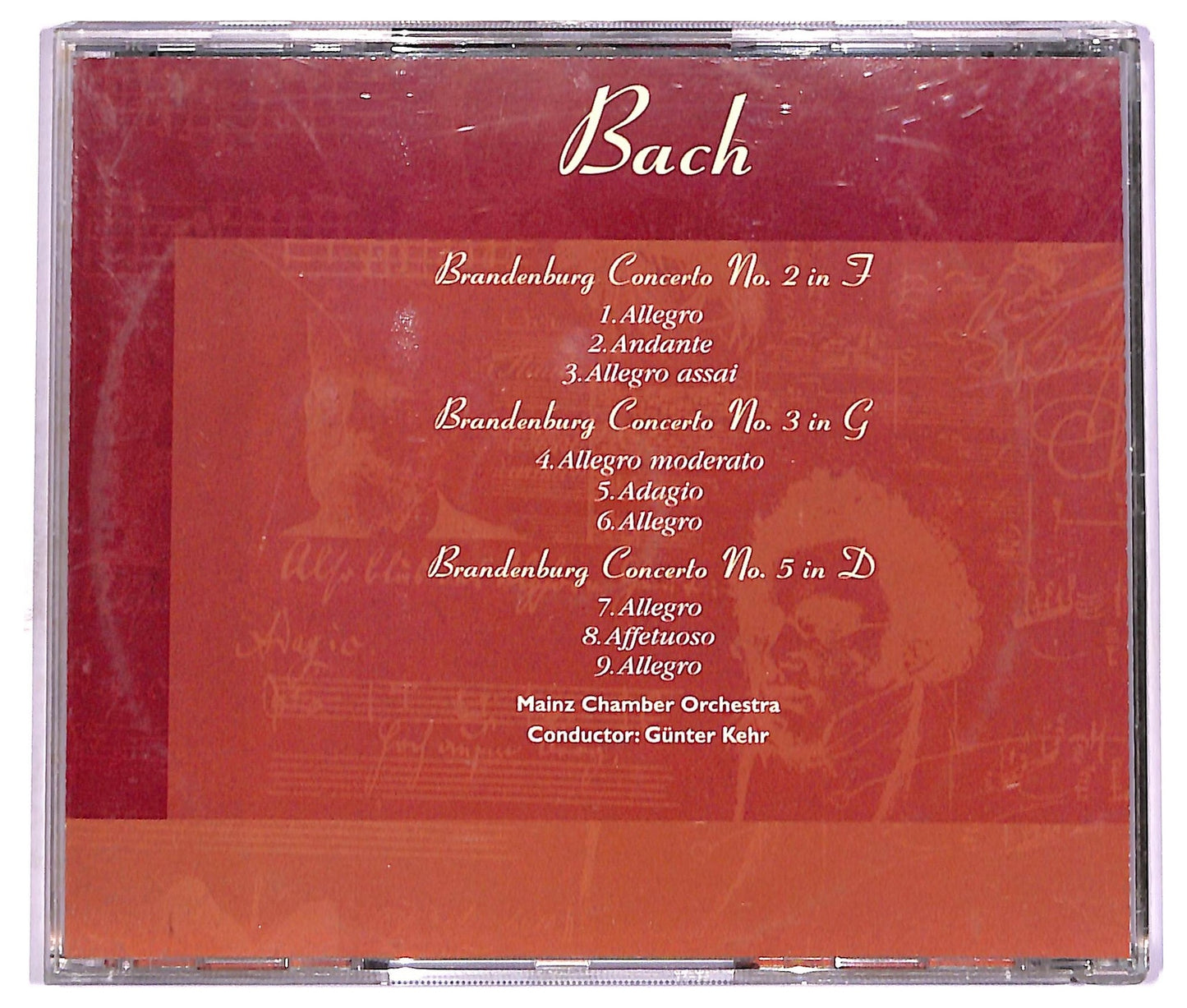 EBOND Bach - Brandenburg Concertos Nos. 2, 3 And 5 CD CD072324