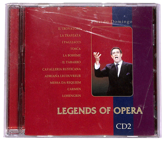 EBOND Various - Legends of Opera - Placido Domingo2 CD CD072334