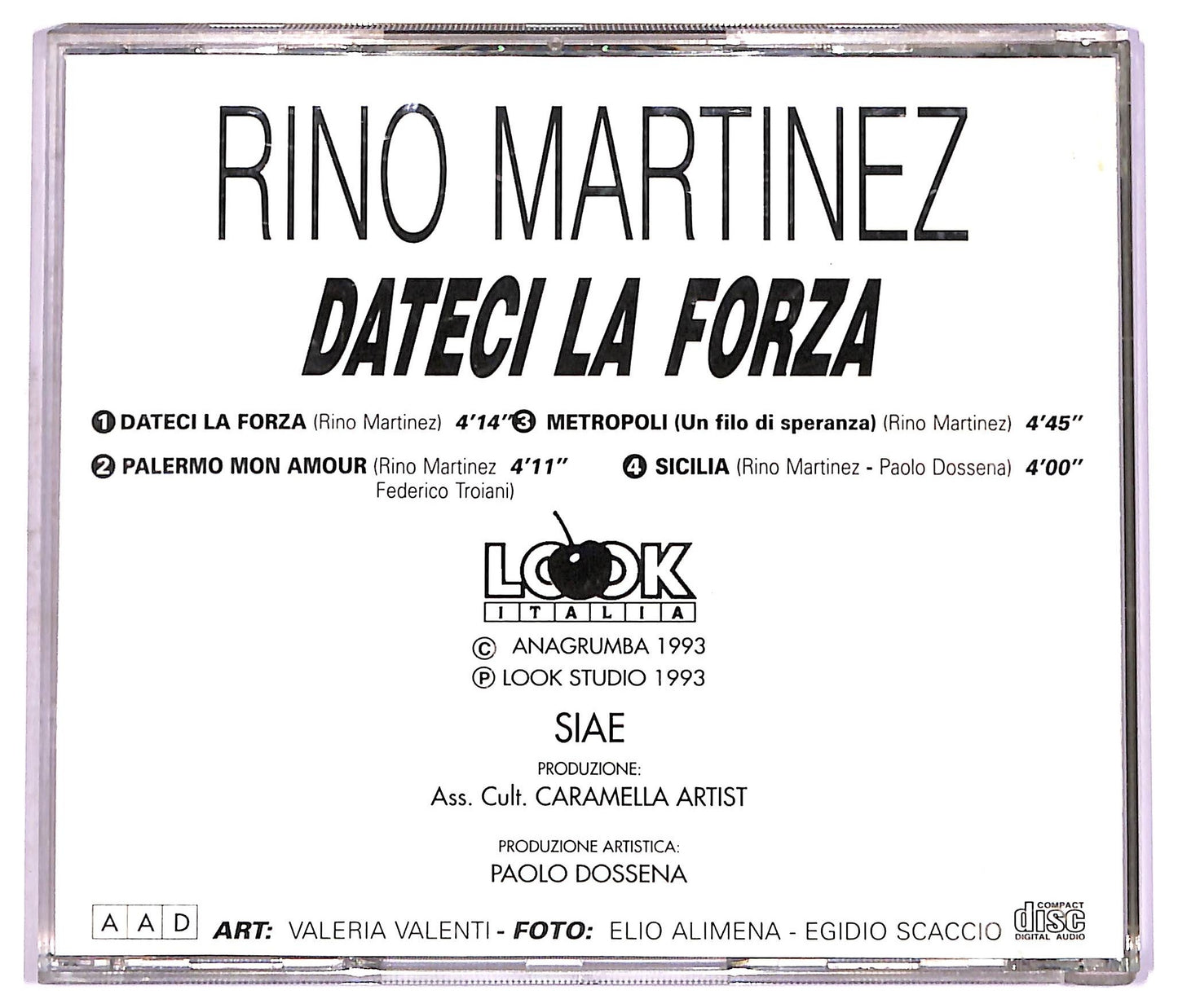 EBOND Rino Martinez - Dateci la Forza CD CD072342